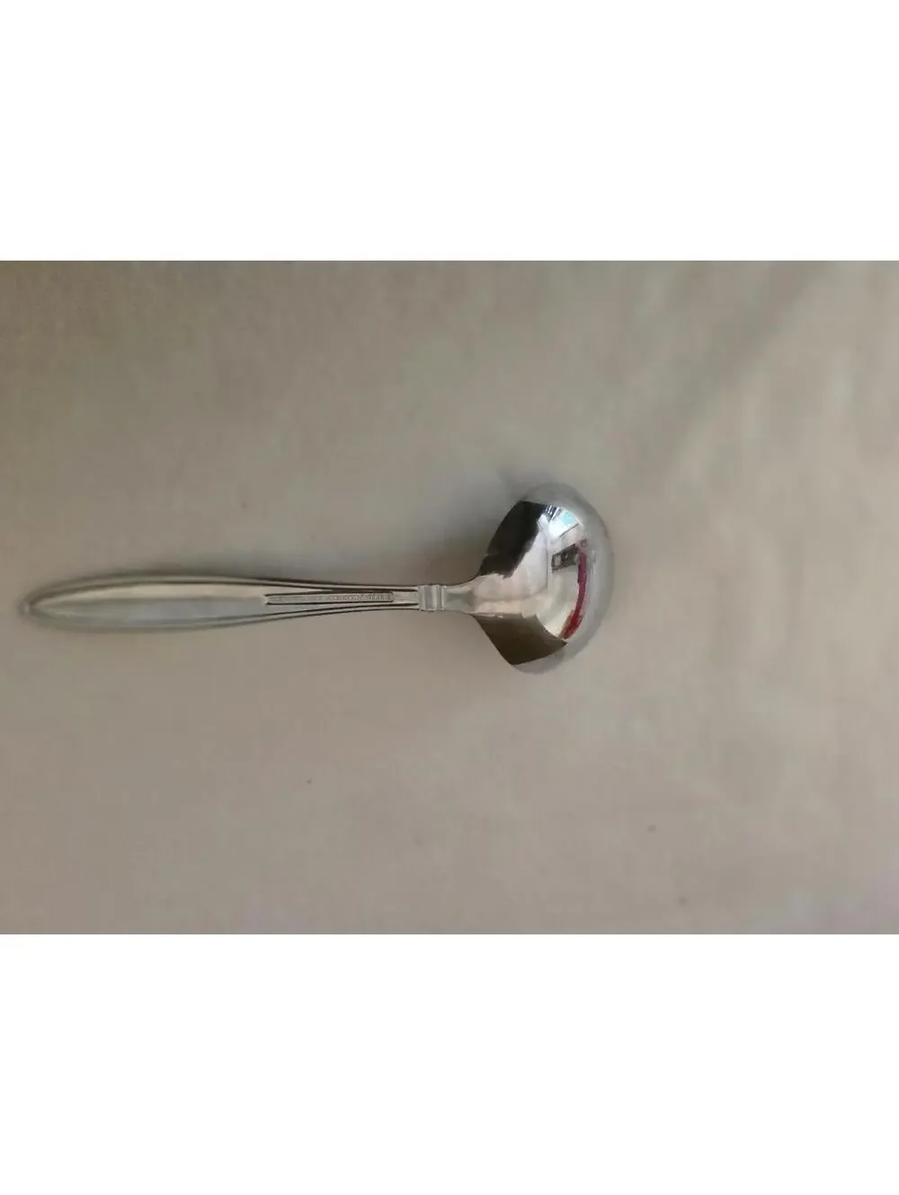 Reed & Barton Celebration Stainless Gravy Ladle 7.5” Sauce Ladle Silver Flatware